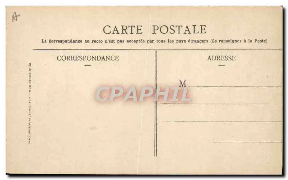 Cherbourg — Hafen und drei Schiffe — Sammlung Chocolat Menier - Rückseite