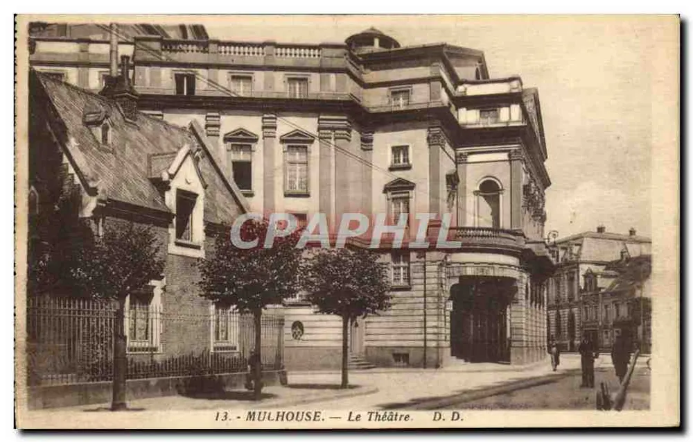 Mulhouse — O Teatro — D. D. - Frente
