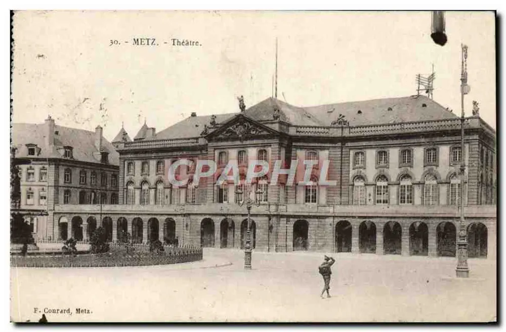 Metz — Teatro — F. Conrard, Metz, n°30 - Frente