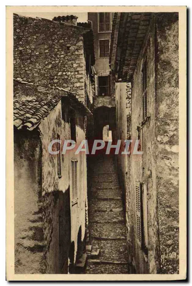 Saint-Paul (Alpes-Maritimes) — Velha Rue — Éditions d'Art Yvonne, Paris - Frente