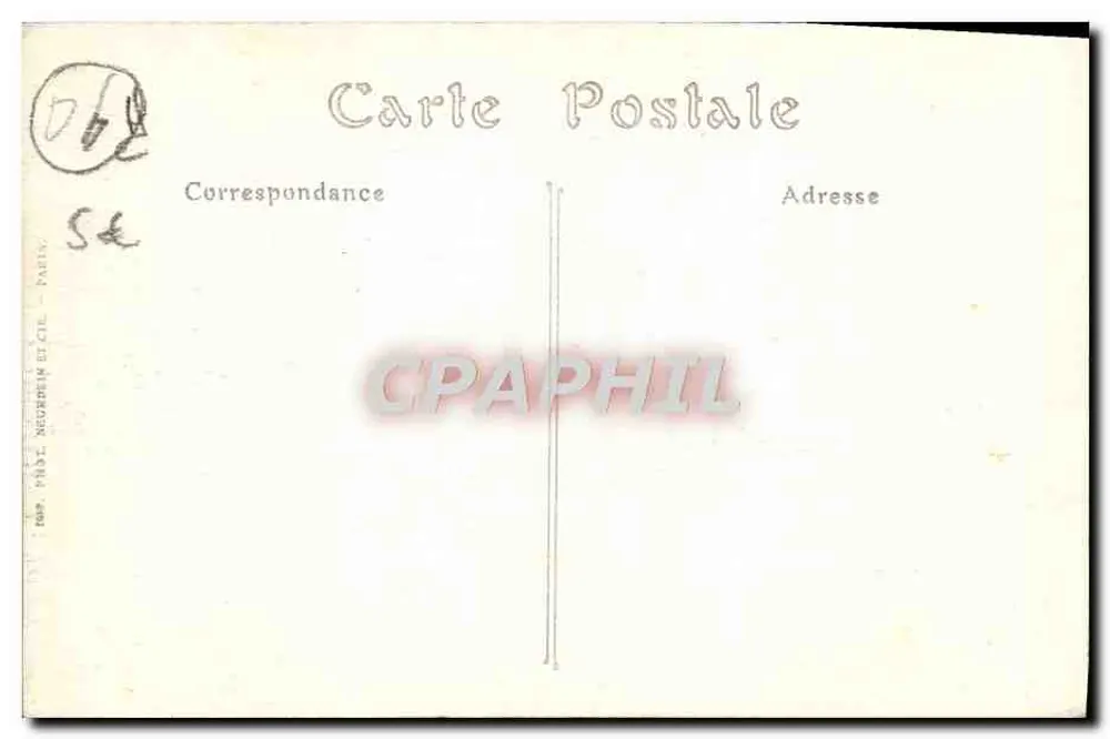 Saint-Paul-du-Var (Alpes-Maritimes) — Vista geral, lado Oeste. ND. Fot. n°598 - Verso
