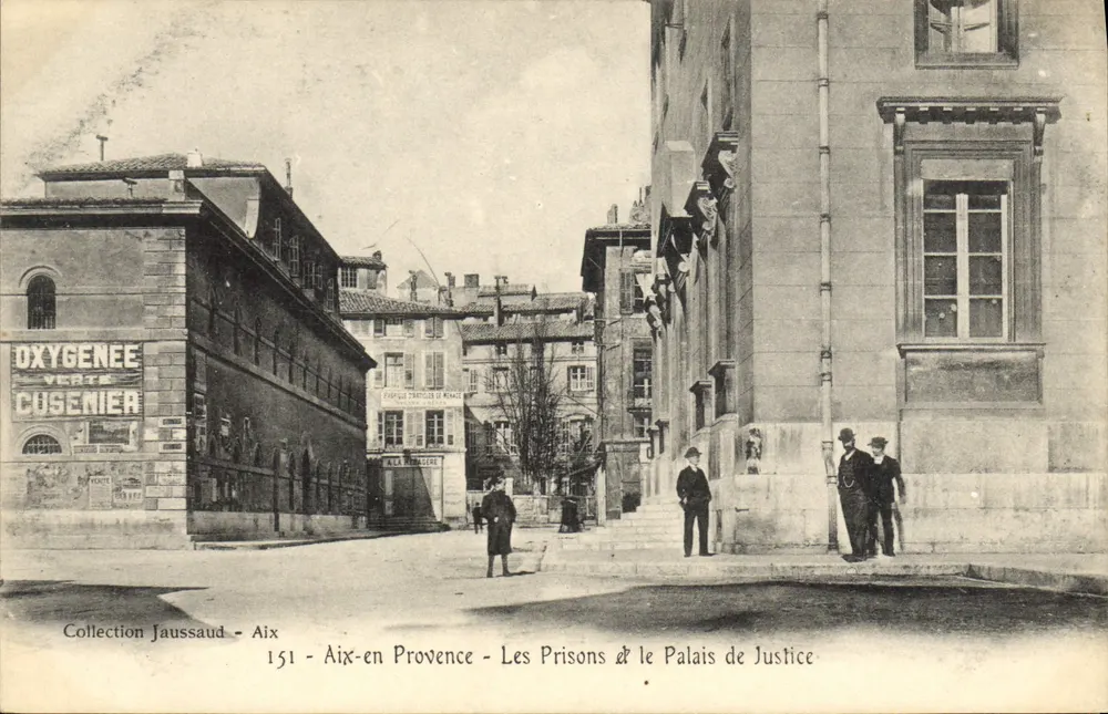 Aix-en-Provence - Die Gefängnisse & das Palast der Gerechtigkeit — Sammlung Jaussaud - n°151 - Vorderseite