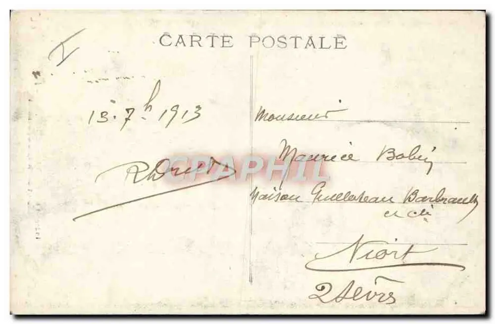 Carcere de Philippe de Comines — O Donjon — Indre-et-Loire 378 — M.T. I.L. - Verso