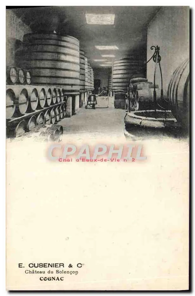 Liquor Cellar No. 2 — Schloss Solençoy — E. CUSENIER & C° - Vorderseite