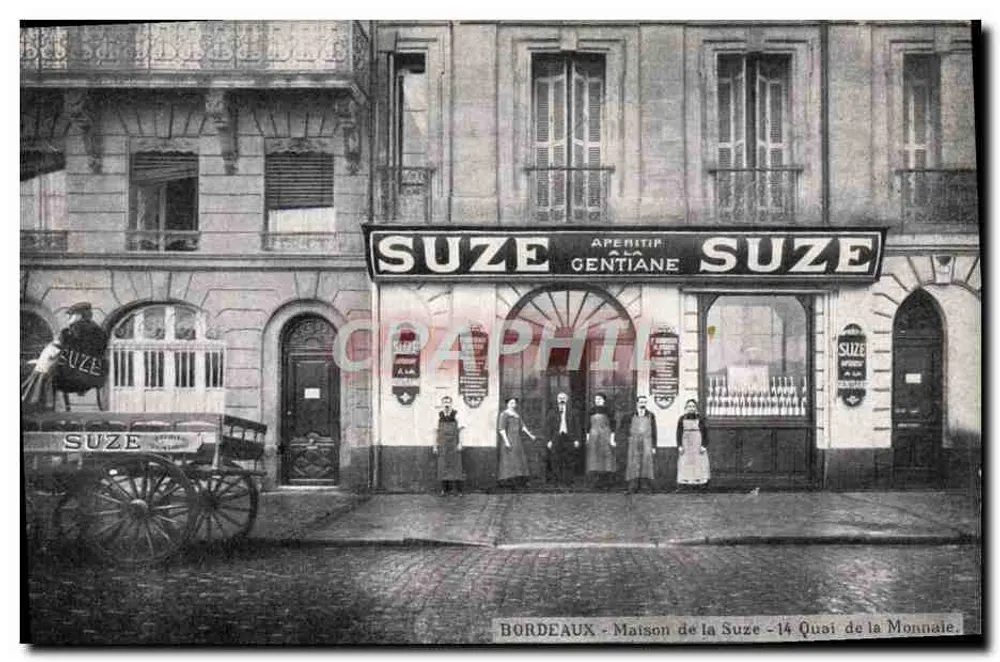 Bordeaux - Maison de la Suze - 14 Quai de la Monnaie — Verleger - Vorderseite