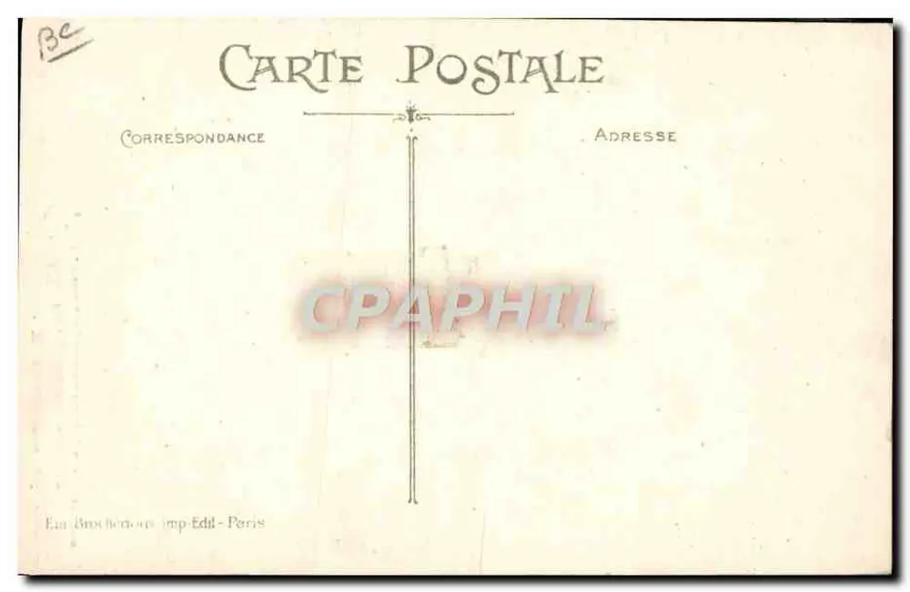 En Normandía — La recogida de manzanas — En Brochmans imp. Édit. Paris n°1515/3 - Reverso