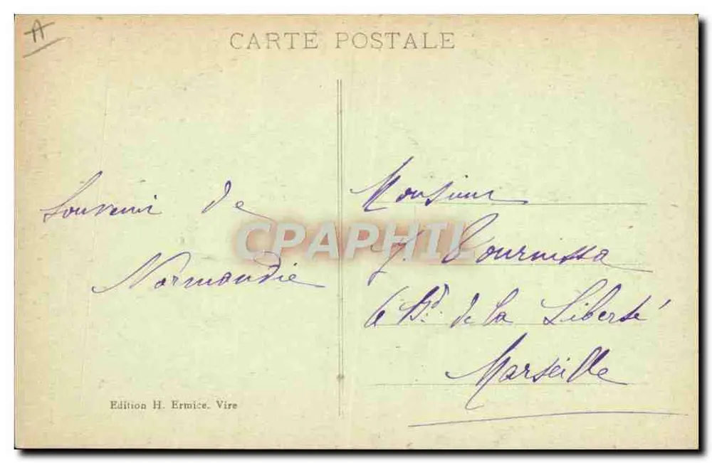 A Colheita de Maçãs — Notre Normandie — Édition H. Ermice, Vire - Verso