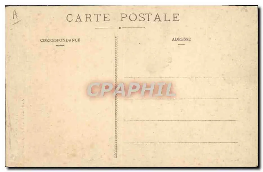 Bouvet-Ladubay-Kellereien — Ein Kellergang — E. Linaes, Paris - Rückseite