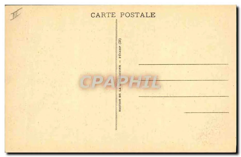La Bénédictine in Fécamp — Nr. 6 — Die Etikettierstube - Rückseite