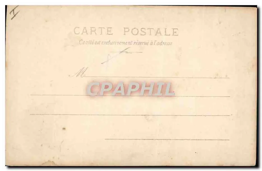 Nu feminino — mulher nua coberta por um véu — Reutlinger Paris, série 92/1 - Verso
