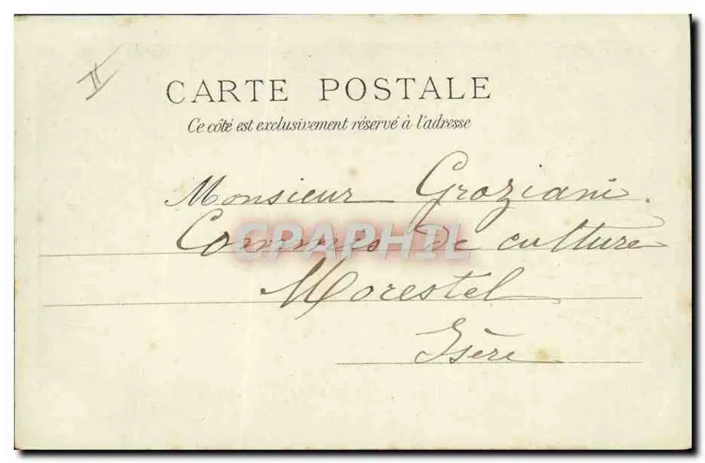 Frau in orientalischer Kleidung — mit Papagei — J. DEVAL et Cie, Paris - Rückseite