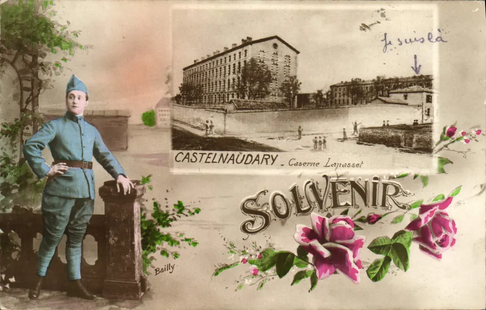 Castelnaudary — Kasernen Lapasset — Baily - Vorderseite