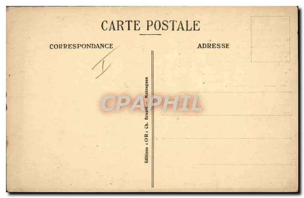 Varennes-en-Argonne — Amerikanisches Denkmal von Pennsylvania (Ostseite) — Editions OR, Brüssel - Rückseite