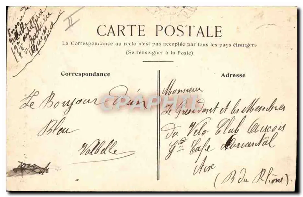 Nice — Teatro Municipal da Ópera — B. Bachelier, editor, Cannes - Verso
