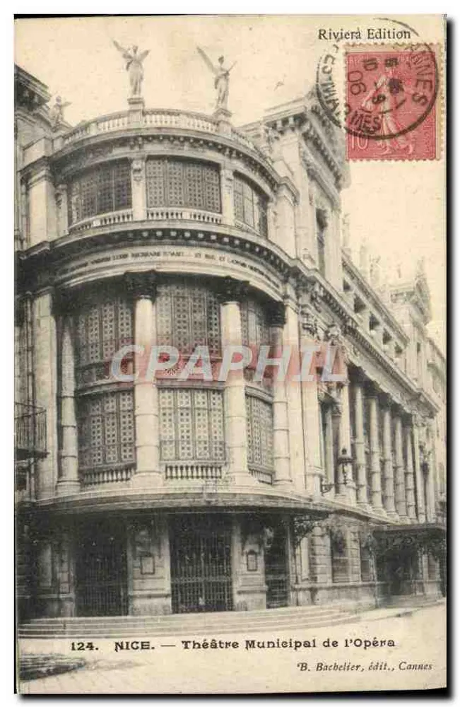 NICE — Théâtre Municipal de l'Opéra — Riviera Edition, n°124 - Frente