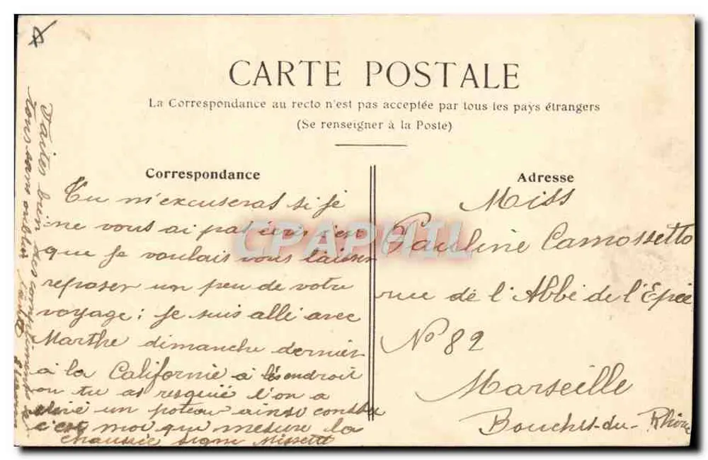 NICE — Théâtre Municipal de l'Opéra — Riviera Edition, n°124 - Verso