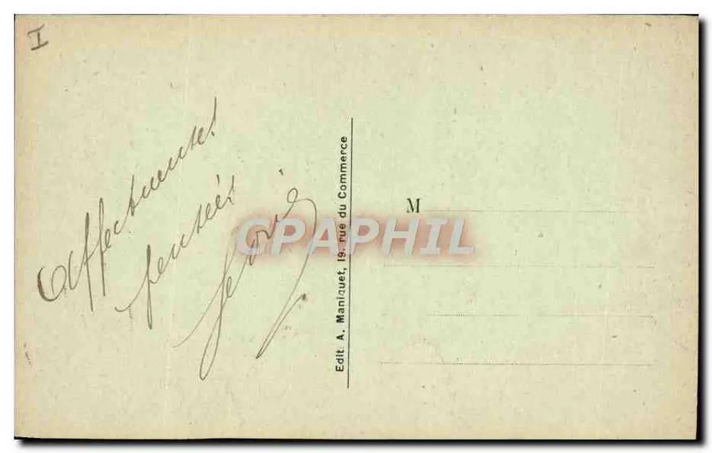 Nevers — O Teatro — A. Maniquet - Verso