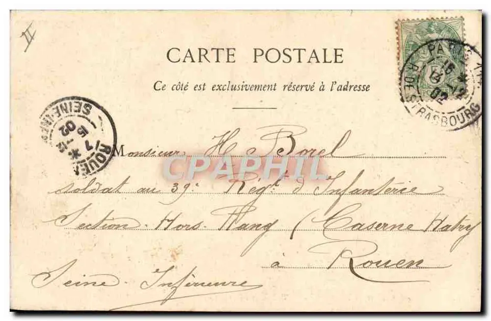 Paris - Champs-Élysées - Le Théâtre Marigny — Mill. Amétis & Fils, n°278 - Rückseite