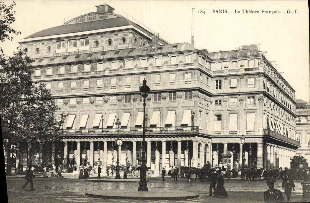Parigi - Il Teatro Francese - G. I. - Recto