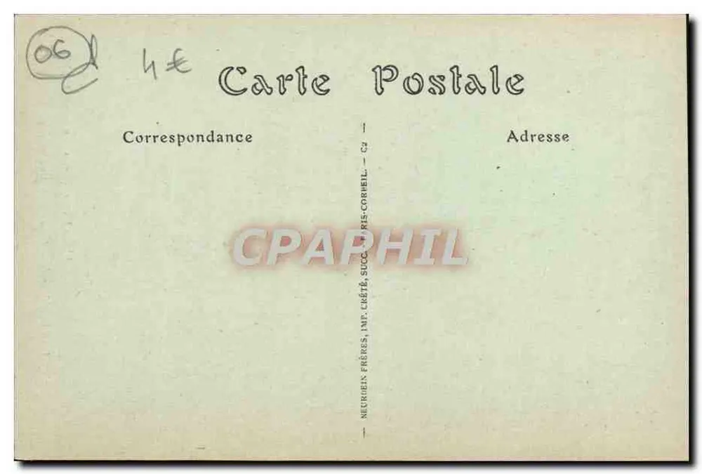 Saint-Paul (Alpes-Maritimes) — Vista geral — Photo-Bazar Bonjean, avenue Foch - Verso