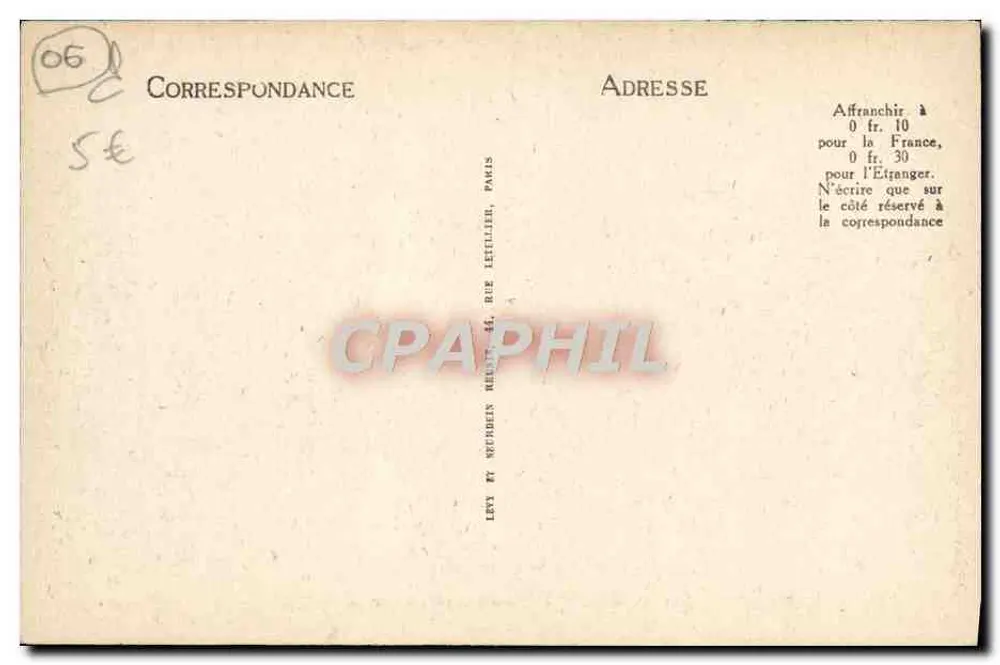 Saint-Paul (Alpes-Maritimes) — Vista geral, lado norte — Selecta n°586 - Verso
