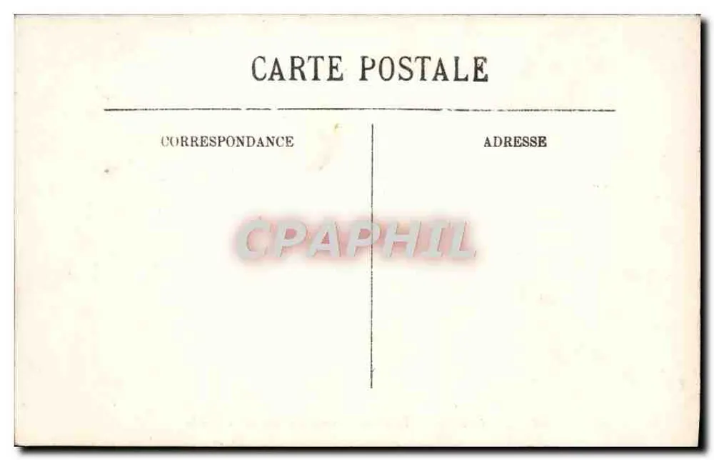 Fontainebleau — Das Schloss — Zimmer von Marie-Antoinette — LL. — n°76 - Rückseite