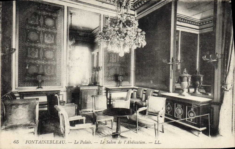 Fontainebleau — Das Schloss — Der Abdicationsaal — LL. — Nr. 65 - Vorderseite