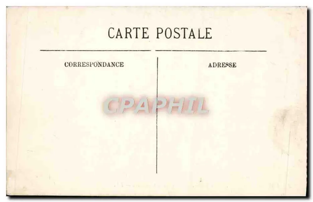 Fontainebleau — Das Schloss — Die Cour des Adieux — LL - Rückseite