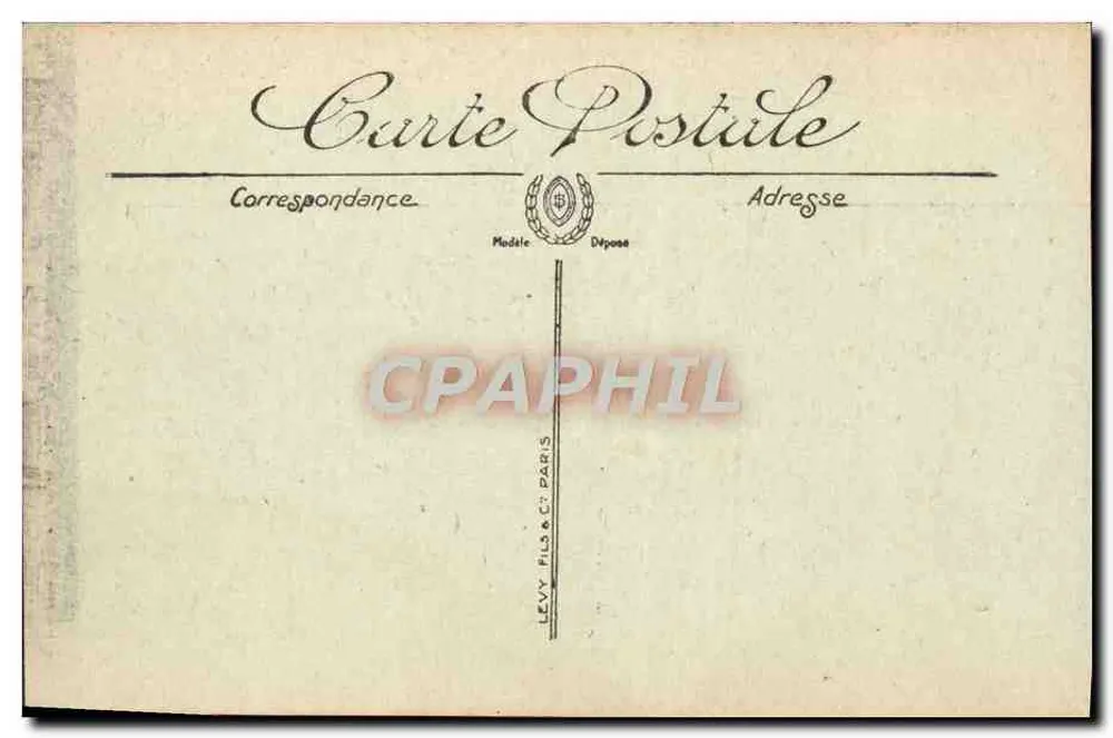 Meaux — A Catedral — Torre Norte — Editor Levy Fils & Cie, Paris, n°9 - Verso