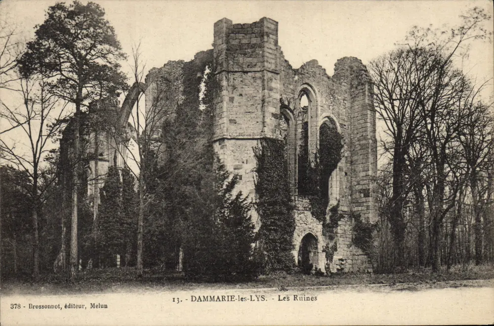 DAMMARIE-les-LYS — De Ruïnes — Brossonnot, uitgever, Melun, n°378 - Voorkant