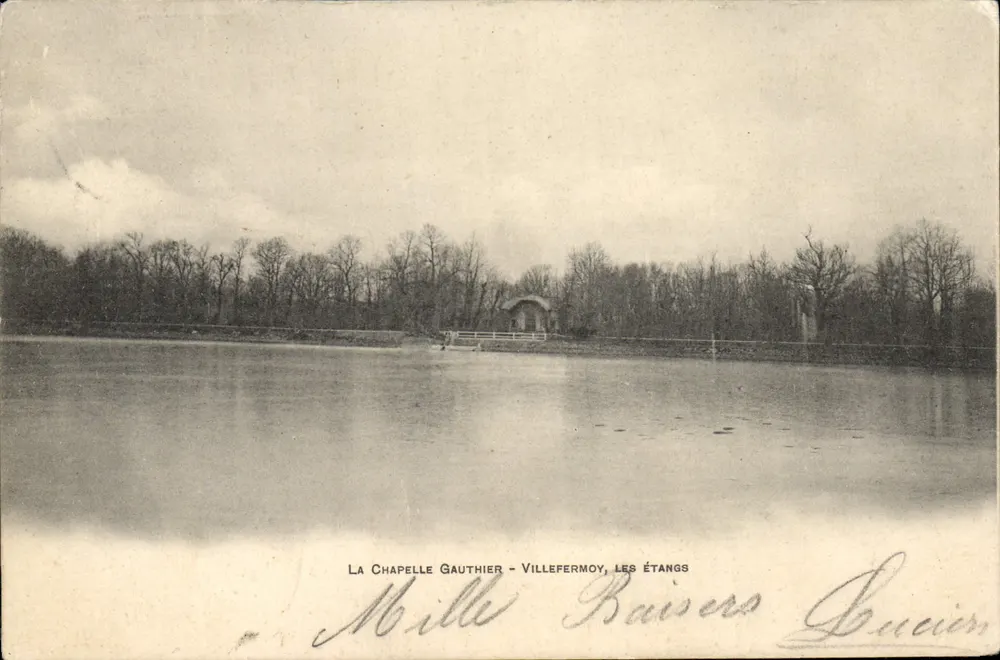 La Chapelle-Gauthier - Villefermoy, Les Étangs — Phototypie A. Bagger & Fils, Thionville - Vorderseite
