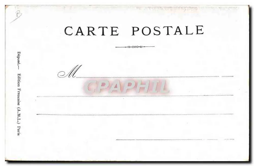 Die Geburt — politische Karikatur mit Rothschild und politischen Figuren — französische Ausgabe (A.M.L.) Paris - Rückseite