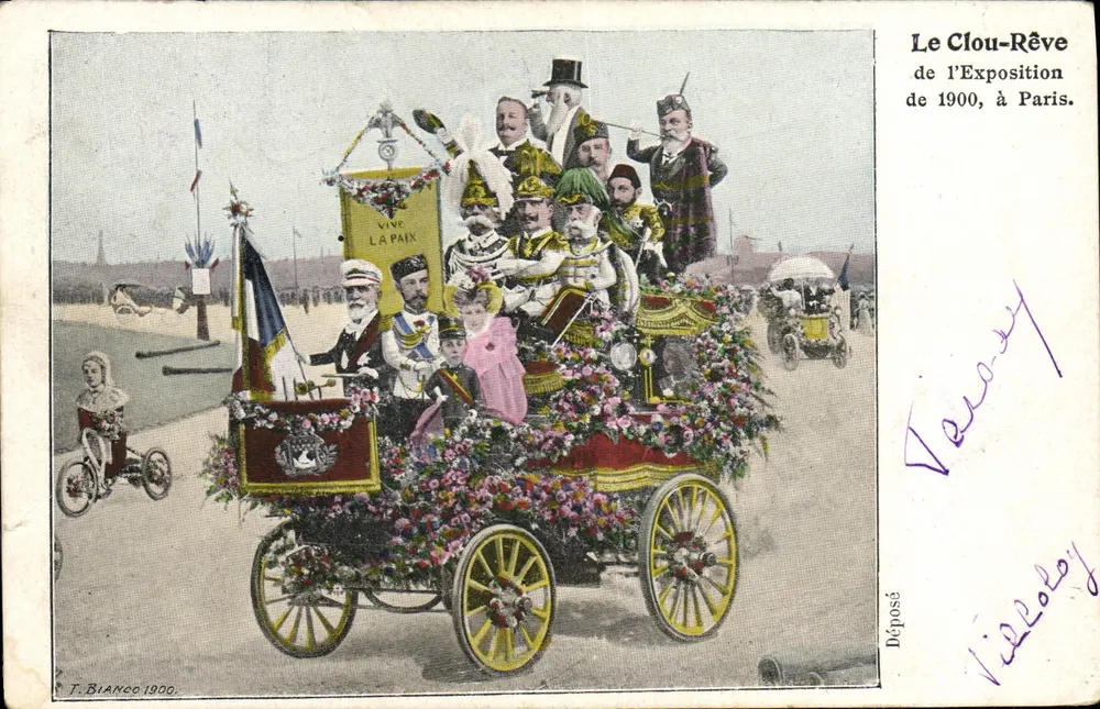 Cortège du Clou-Rêve — Ausstellung von 1900 in Paris — T. Blance 1900 - Vorderseite