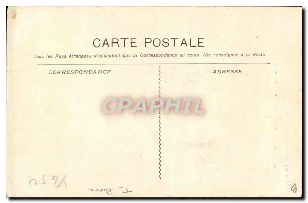 Marseille, Kolonialausstellung 1906 — Pavillon der Brasserie du Phénix — Photograph Boissonnas et Détaille - Rückseite
