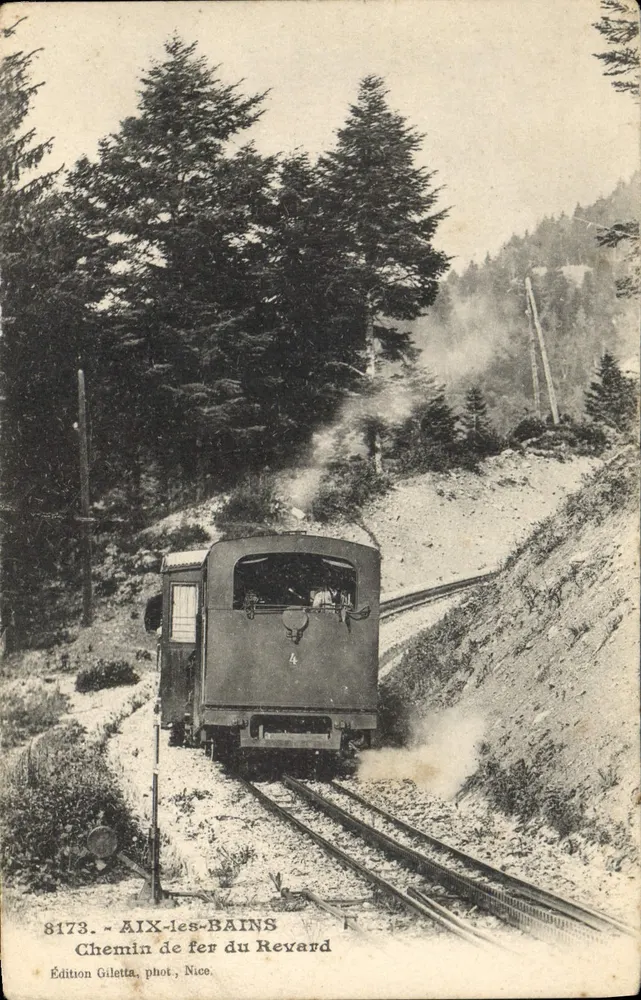 Aix-les-Bains — Revard-Bahn — Giletta-Ausgabe, Nizza, Nr. 8173 - Vorderseite