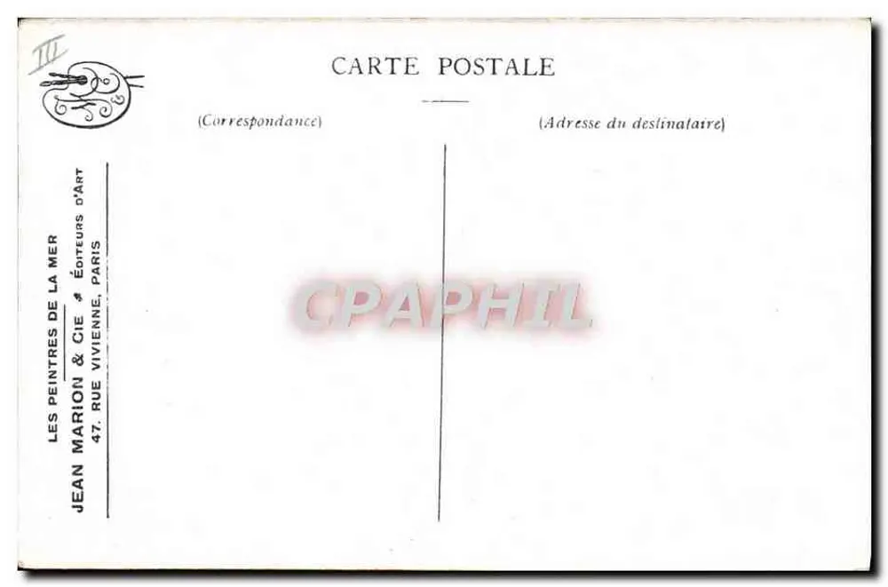 Nordsee — Zwei Segelschiffe auf See — F. Rayon, Serie 6, Nr. 5 - Rückseite