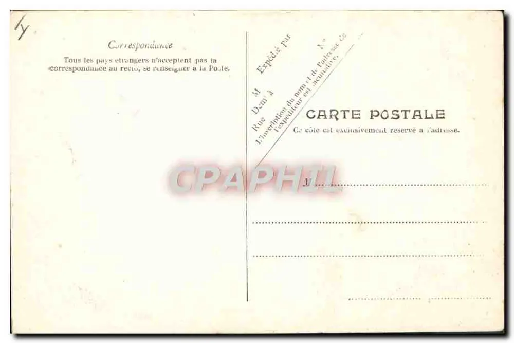 Nackte Frau im Bad — Kabarett-Szene — V.P. Paris, n° 9048 - Rückseite