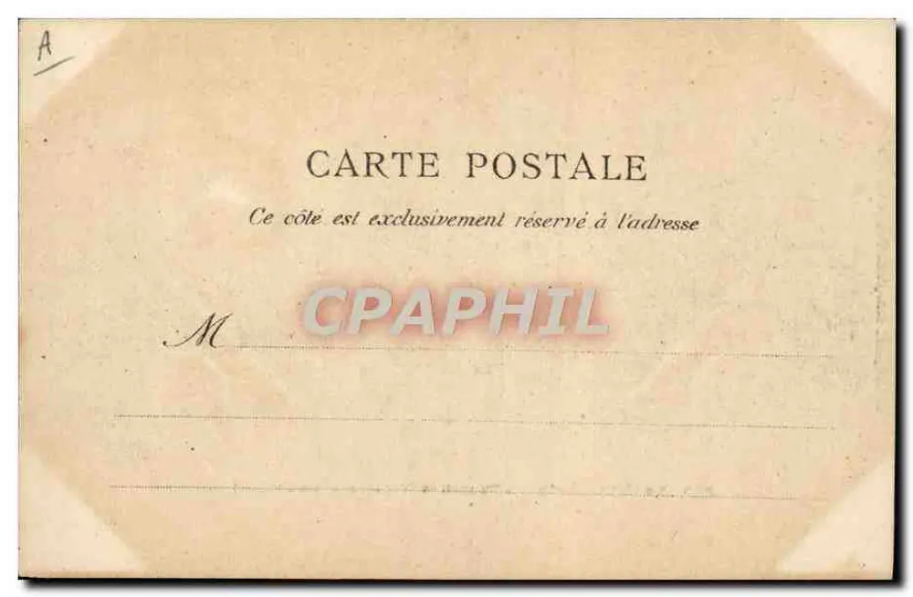 Der IÉNA Cuirasse mit Türmen (Geschwindigkeit 18 Knoten 112) — A. Bougault, Verlag-Fotograf, Toulon-sur-Mer, Nr. 599 - Rückseite