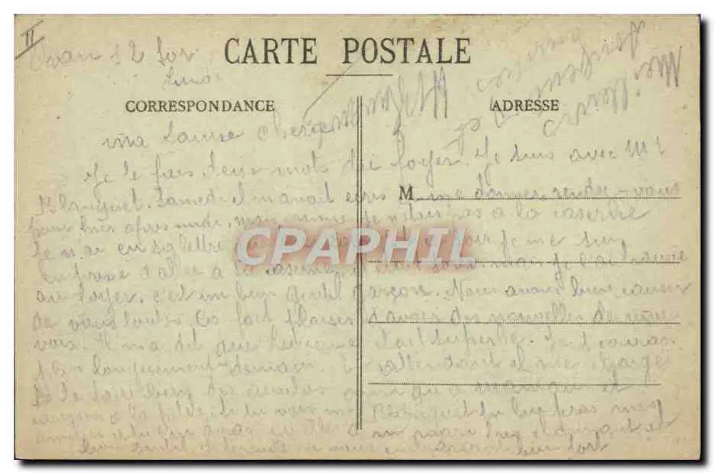 Oran - Das Theater und der Djebel Mourdjadjo — Collection Idéale P. S. - Rückseite