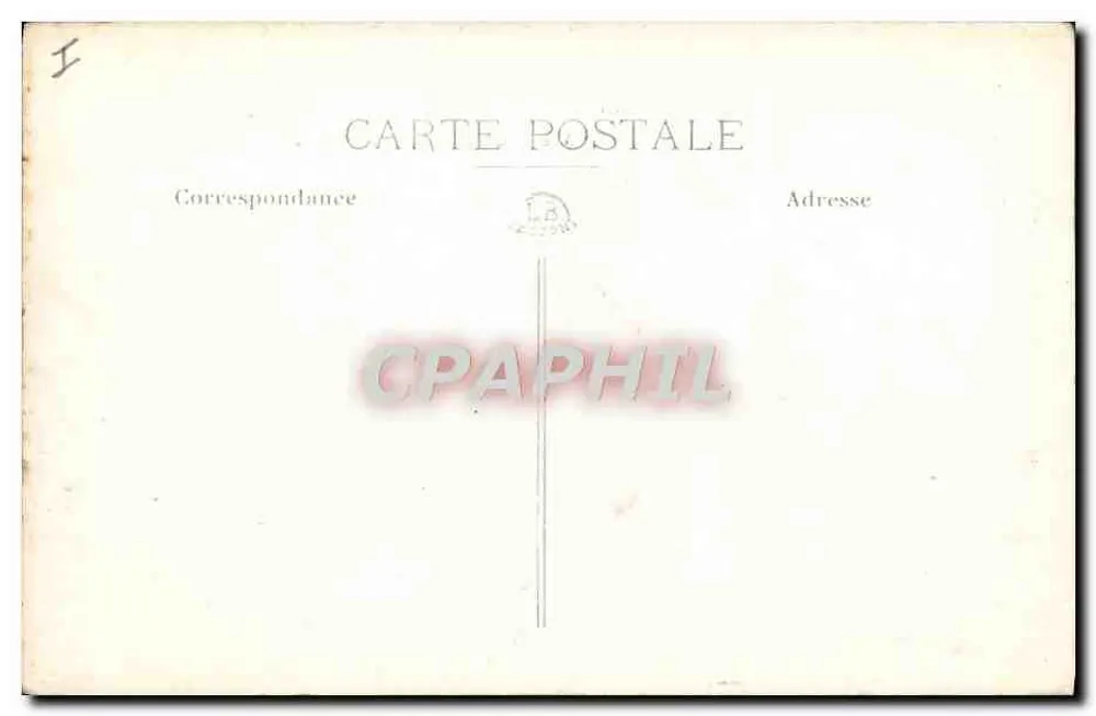 Reims — Das Grand Theatre vollständig zerstört — CH. BRUNEL - Rückseite