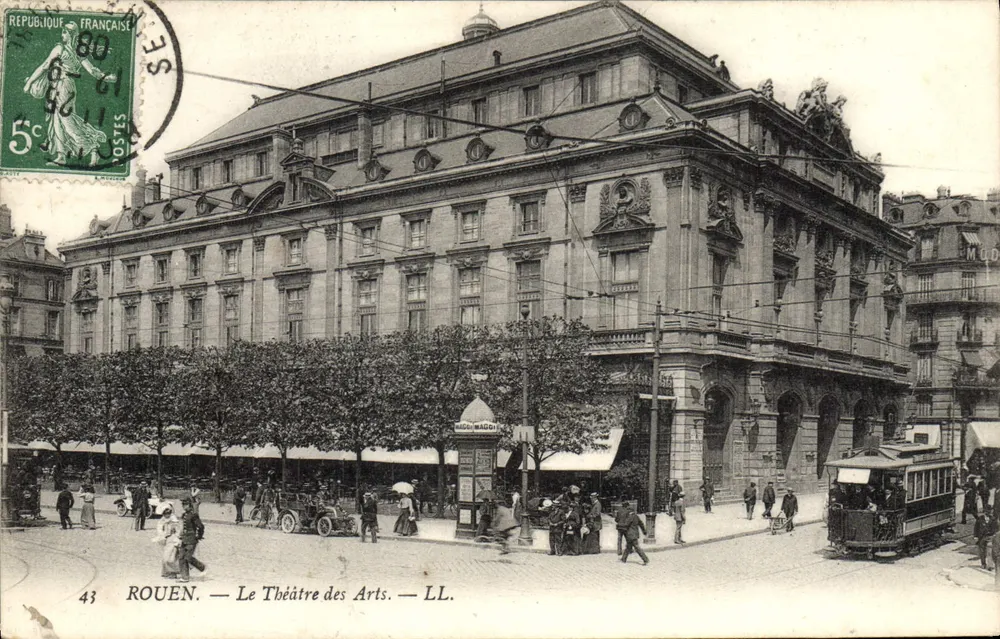 Rouen — Teatro dos Artes — LL. - Frente