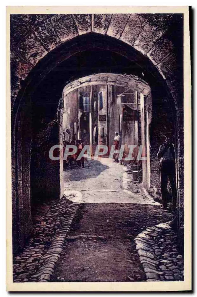 Saint-Paul-la-Côte d'Azur — Rue Principale — Edição A. Baux - Frente