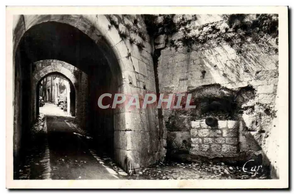 San Pablo de Vence — Puerta del Canon — editor Real-Photo Paris - Anverso