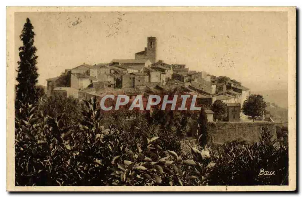 Baux - Ogólny widok — Wydawnictwo A. Baux, nr 49 - Awers