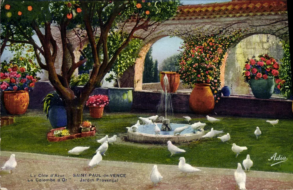 Saint-Paul-de-Vence — Provenzalisches Garten — Adia - Vorderseite