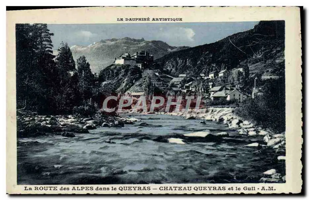 Le Queyras – Schloss Queyras und der Guil — LE DAUPHINÉ ARTISTIQUE - Vorderseite