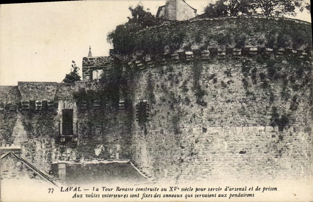 Laval — A Torre da Renascença — editor não identificado, n° 77 - Frente