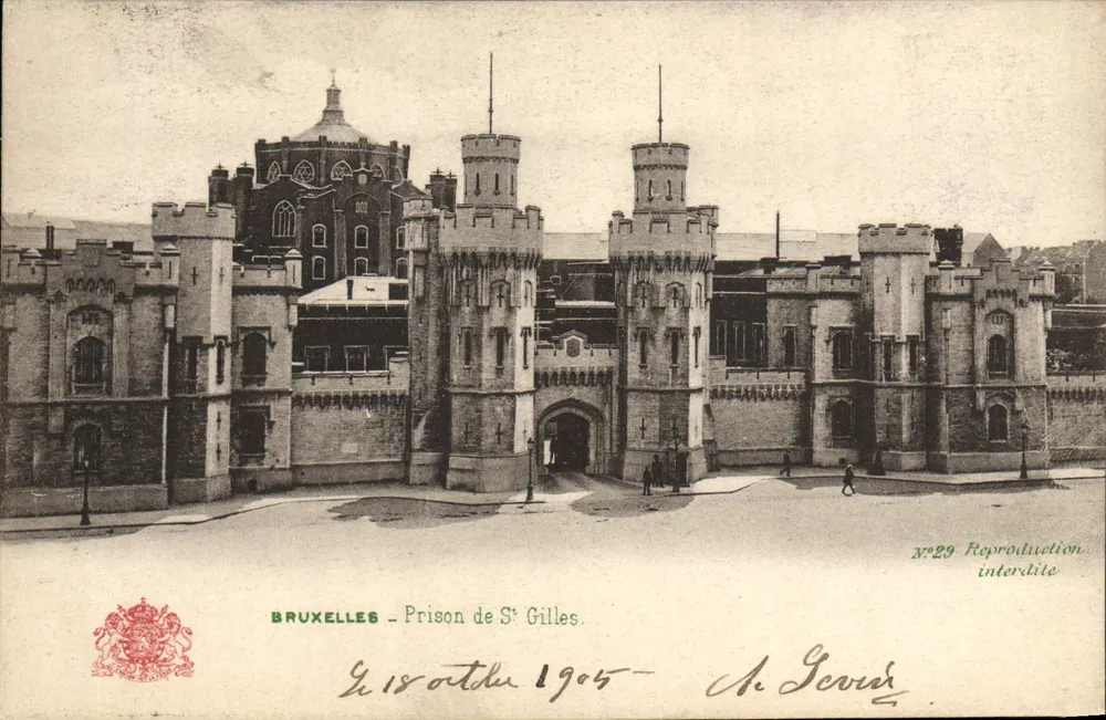 Bruxelas - Casa de Detenção de S' Gilles — Grand Bazar, n°29 - Frente
