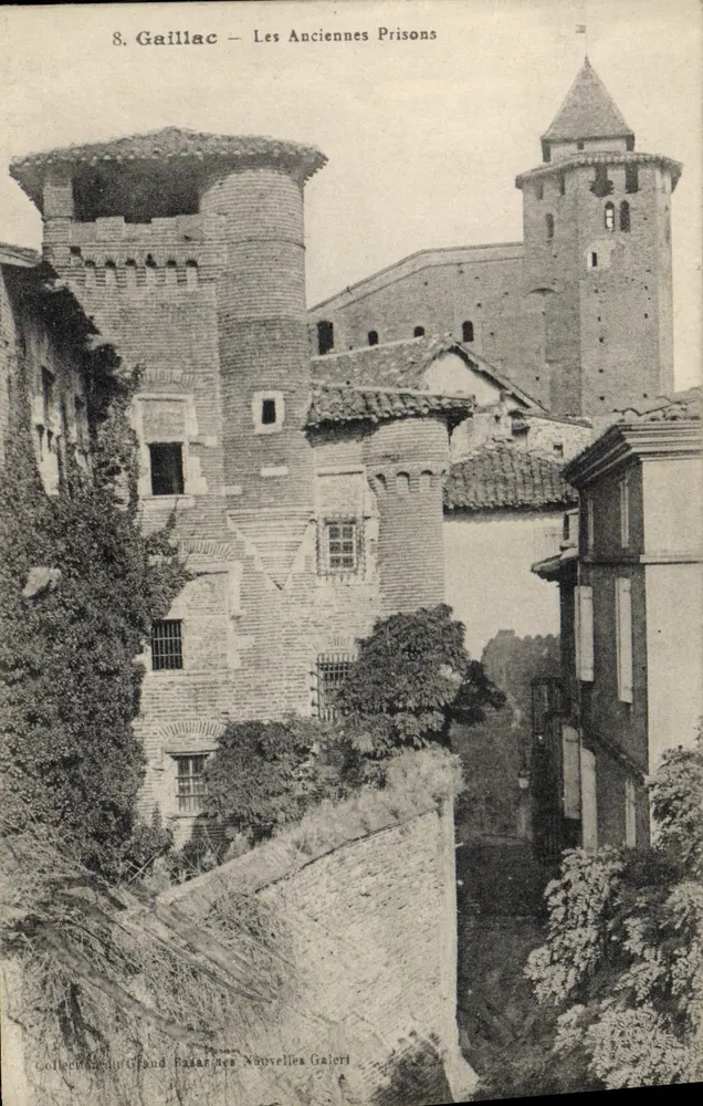 Gaillac — As antigas prisões — Coleção do Grande Bazar das Novas Galerias - Frente