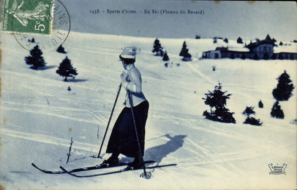 Ski - Plateau du Revard — G. Reynaud, Chambéry, n°2438 - Vorderseite